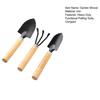 3Pcs/Set Small Garden Tools Mini Gardening Shovel Trowel Hand Rake Heavy Duty Coated Plant Care Tools for Succulents Bonsai Potted Plants