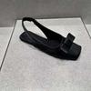 Fashion 2025 Fashionable Ladies Women's Elegant Shoes Ladies Bow Tie Wedge Shoes Women's Shoes Elegant Design Ladies Party Shoe