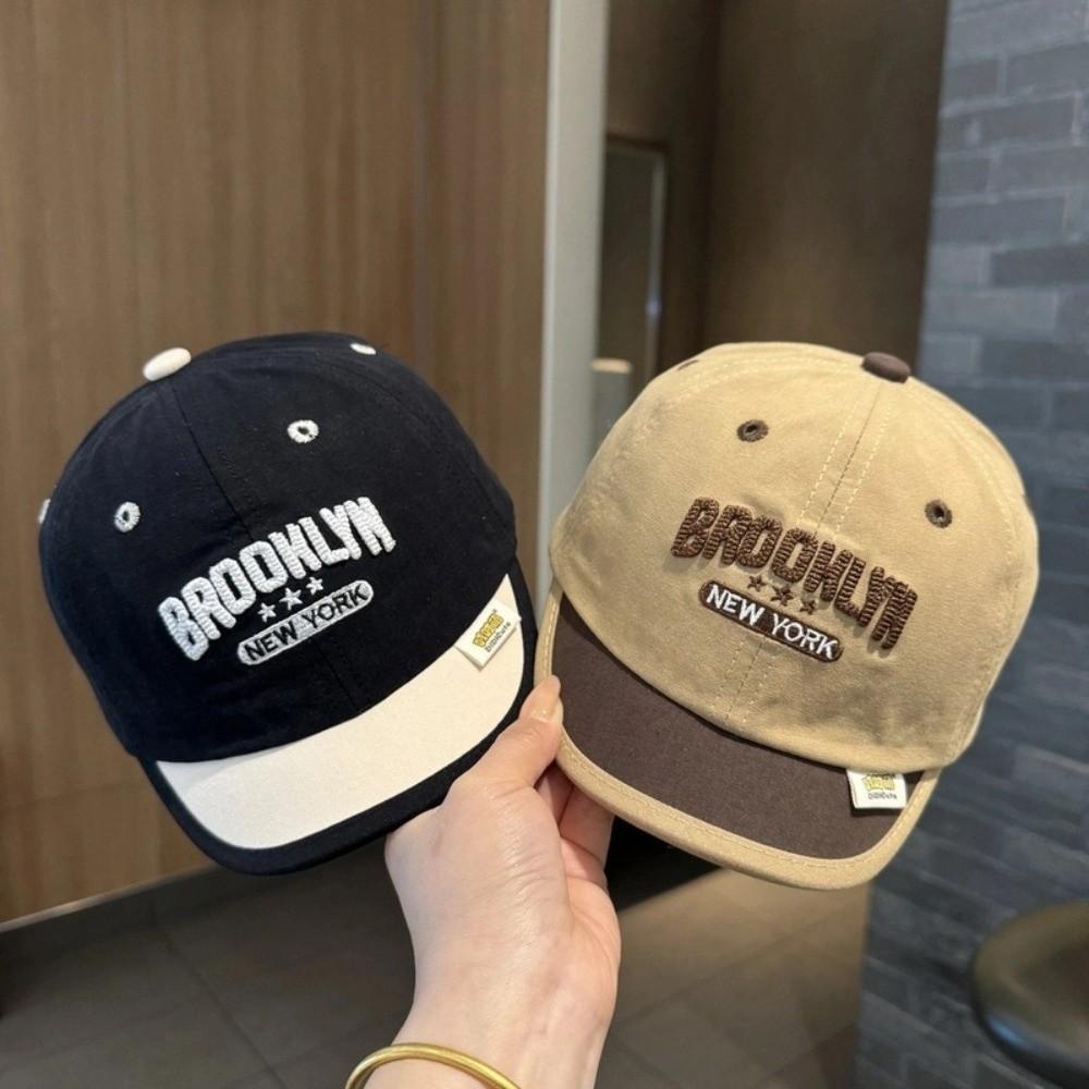 Short-brimmed Children Sunscreen Hat Cotton Baby Peaked Caps Casual Hip Hop Hats