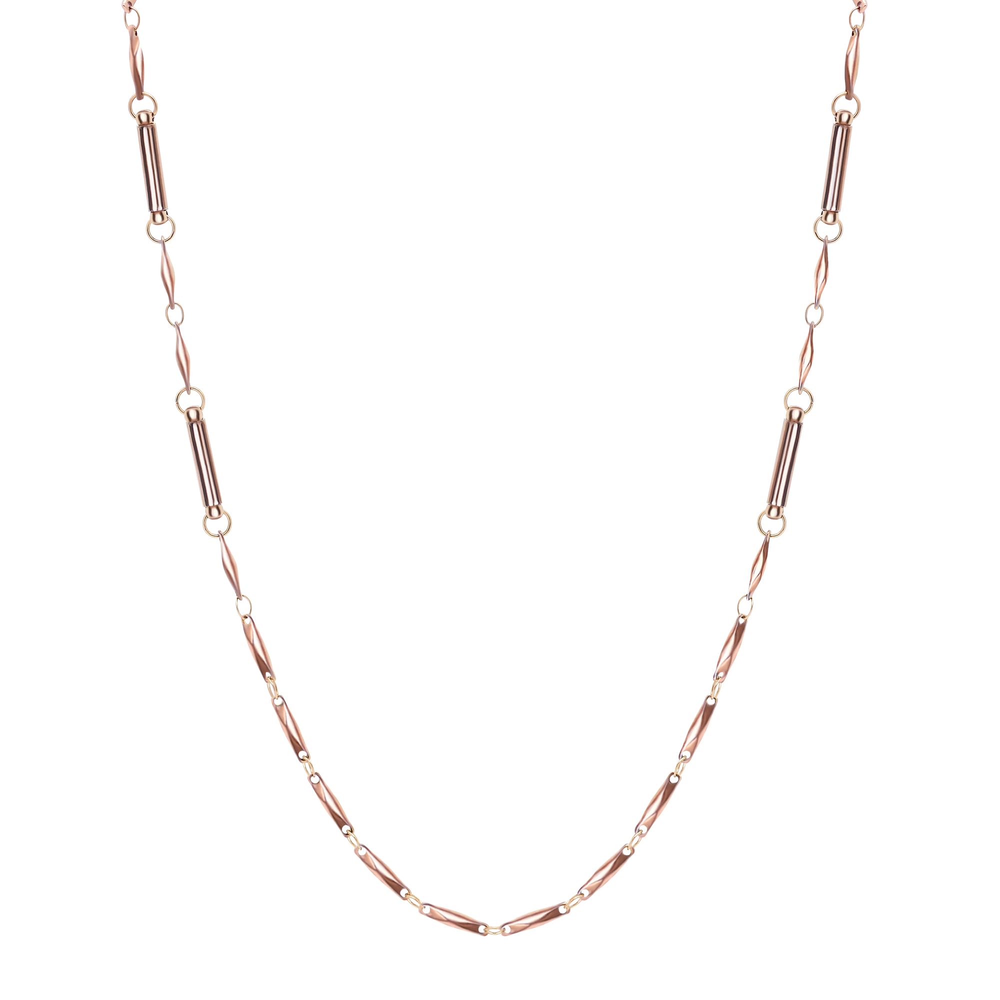 

Magnetic Necklace for Width Total Length Necklace Pink Exclusive Box [Jeroot] Women, Stylish, 2mm, 45cm, Chain, Hypoallergenic, Gold,