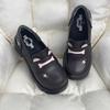 Fairy wind small leather shoes female niche design sense JK uniform loafers student platform heightening single shoes Mary Jane shoes