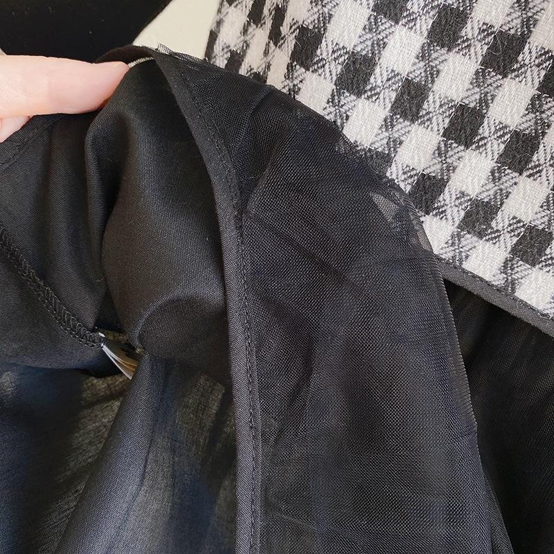 Girls' Spring Two-Piece Set: Vest Jacket + Dress