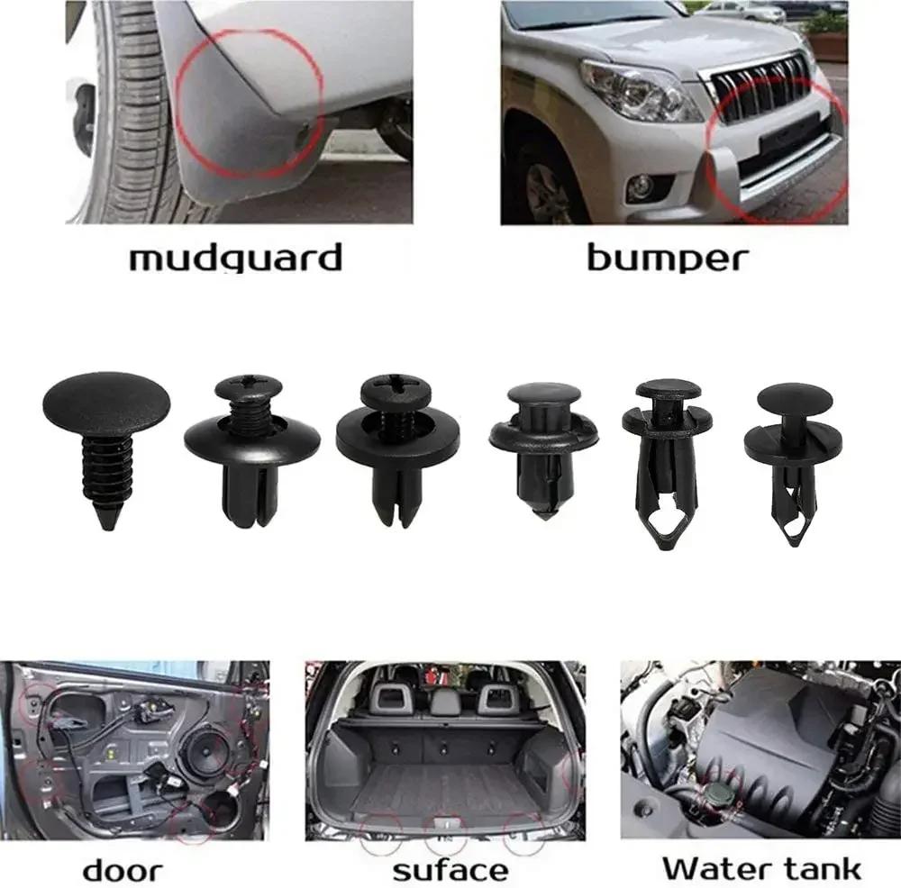 6 Size 190Pcs Auto Fastener Mixed Car Clips for Subaru Legacy Impreza Forester Mpreza Tribeca XV BRZ WRX