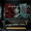Silent Hill 3 Heldin Wandteppich Heather Mason Charakterporträt für Survival-Horror-Fan-Sammlung Dekoration