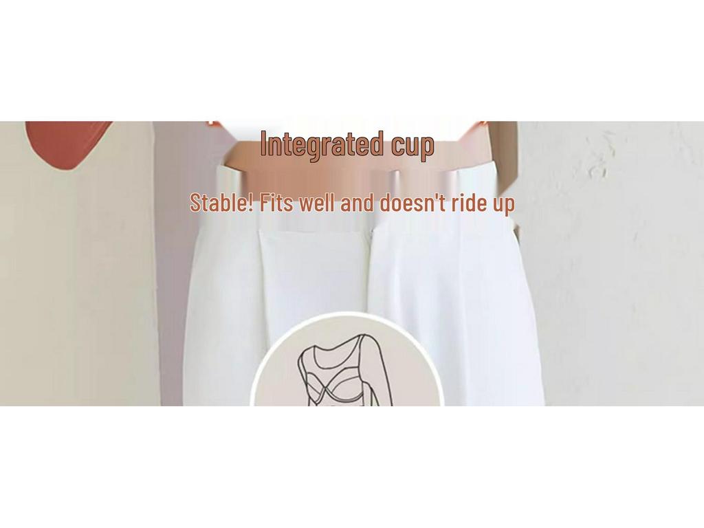 Modal Long-Sleeve Women's Base Shirt with Chest Pads, No Underwire, Integrated Cup, Autumn/Winter Outerwear & Sleepwear