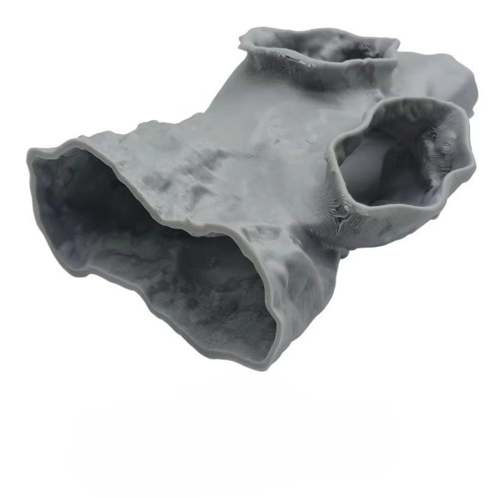 Highly Simulated Aquarium Fish Tank Nature 3D Printing Landscape Rock Cave Reptile Shelter Fish Shrimp Reproduction Hideout