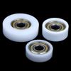5Pcs Nylon Bearing Roller Wheel Silent Pulley Roller With Metal Ball Bearing For Sliding Door Cabinet Furniture Hardware