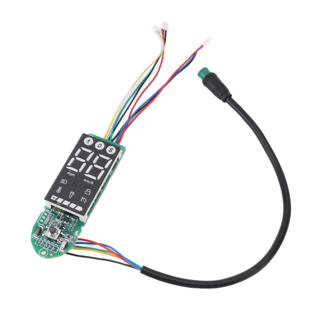 Electric Scooter Circuit Board ABS Waterproof Electric Scooter Dashboard Circuit Board Replacement