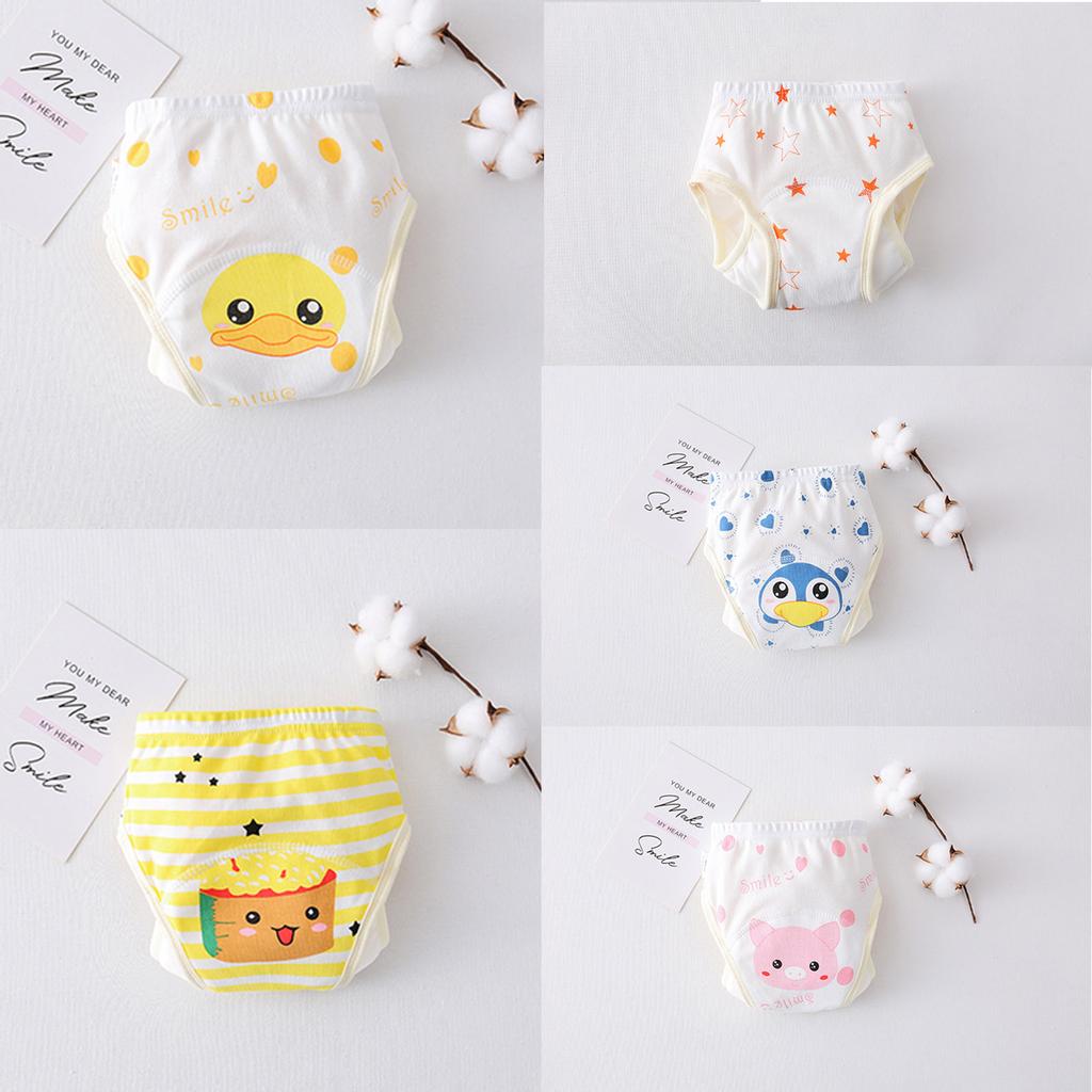 Cartoon Cute Baby  Waterproof And Leak-proof Diaper Baby Learning Pants