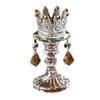 European Transparent Glass Candle Holder - Light Luxury Aromatherapy for Romantic Atmosphere and Home Decor.