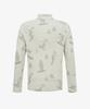 Noseupeiseu Nt7Ar69B Men'S Veil Zip Sweater White