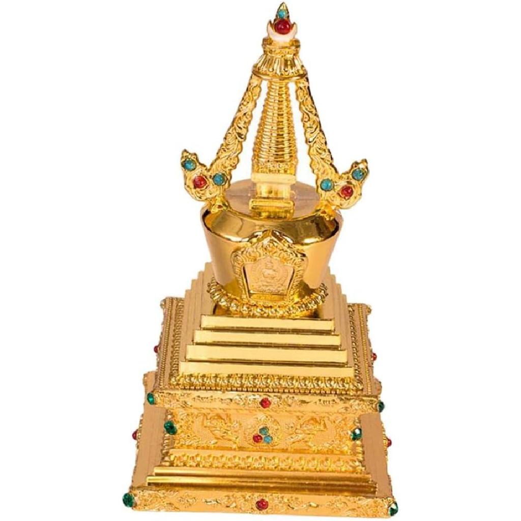 

Tongina Buddha Stupa Pagoda Statue Figure Supplies Buddhist