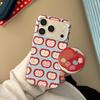 Creative Red Apple Magnetic Phone Case Compatible with iPhone 16, iPhone 17, and iPhone 17 Pro Max