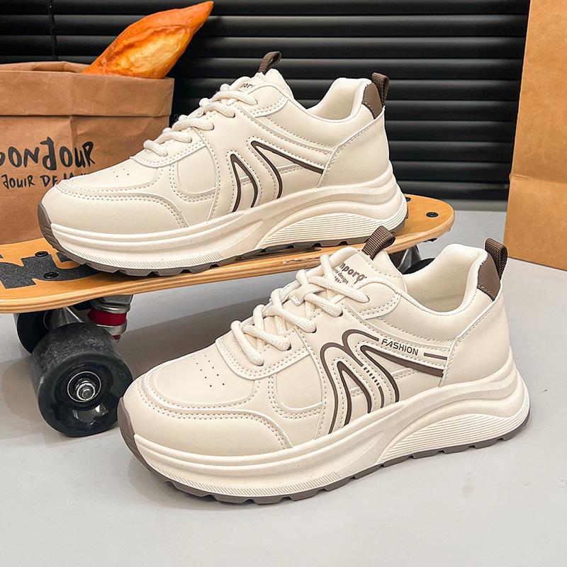 High Quality Thin Forrest Gump Shoes Dad Shoes Flat Bottom Light Breathable Sports and Leisure Shoes