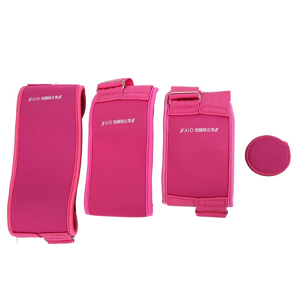 O Type Legs Corrector Belts Bowlegs Strengthen Bandage Kit Correction Strap for Adult Childrenpink
