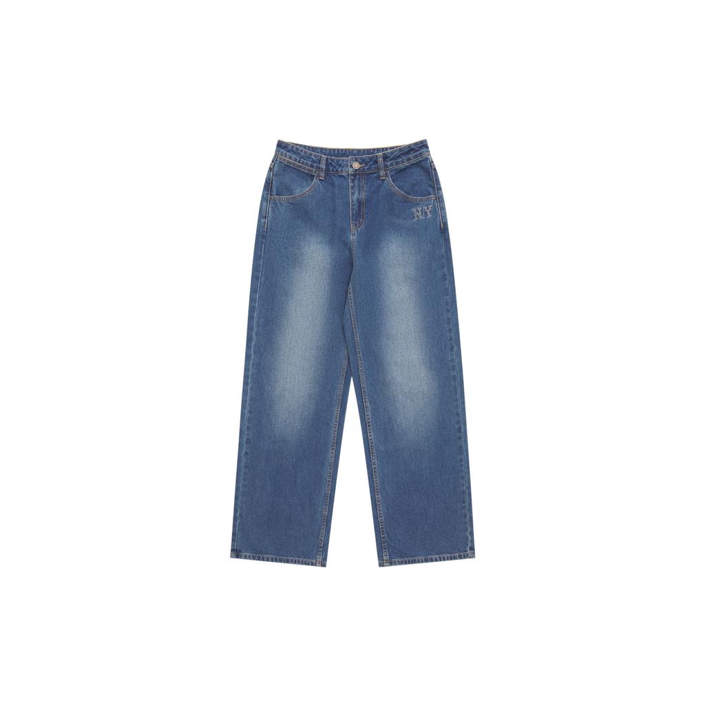 New MLB New York Yankees Jeans Women's Blue 3FDPB0351-50INS