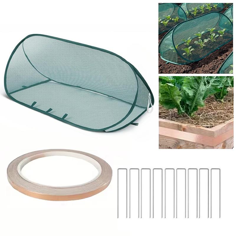 Vegetable Protective Cover Plant Ventilation Bird-Proof Net Garden Vegetable Seedling Protection Cover Gardening Accessories