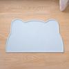Cat Dog Silicone Pet Placemat With Antislip Waterproof Design For Cats And Small Pets