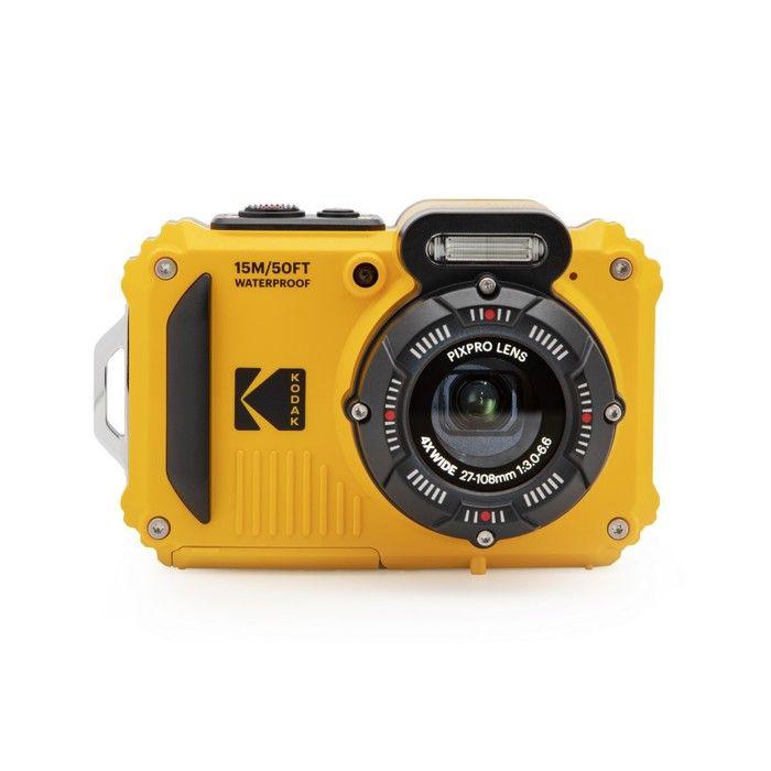 KODAK Pixpro WPZ2 - Compact Digital Camera 16MP Waterproof 15m, Shockproof, 720p Video, LCD Screen - Yellow