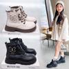 Girls' Dr. Martens Autumn 2025 Korean Mid-Calf Non-Slip Sport Casual Boots