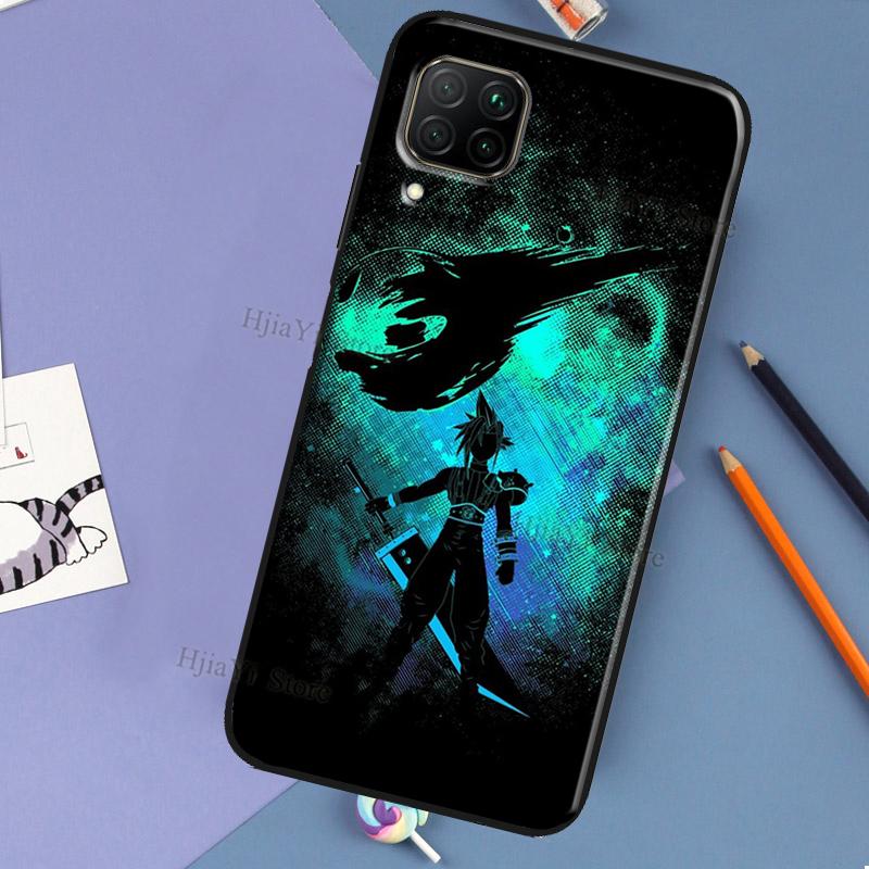Final Fantasy VII Case For Huawei P60 P40 P20 P30 Pro Nova 5T 9 P Smart Honor X8 X9a 50 70 Magic 5 Lite Cover