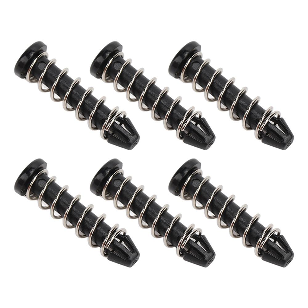 100Pcs Plastic Cooler Mount Clip Round Head Heatsink Mounting Pin Electronic Components