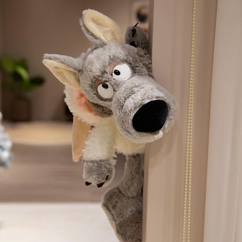 Soft Wolf In Sheep's Clothing Plush Toy Creative Stuffed Fairy Tale Animal Doll Cute Home Decor Gift For Children Haloween Gifts