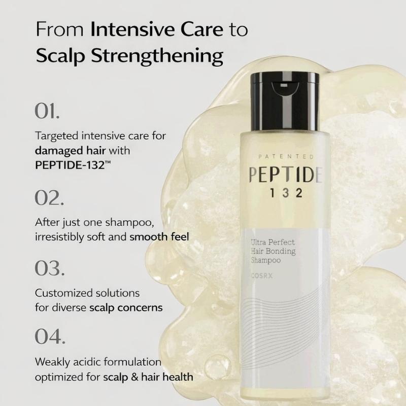 COSRX PEPTIDE-132 Ultra Perfect Hair Bonding Shampoo 3 Size