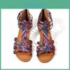 Gladiator Women Shoes Sandals Fashion 2024 Summer Flats Slippers Outdoor Beach Casual Ladies Shoes Bohemian Woman Slides Zapatos Mujer