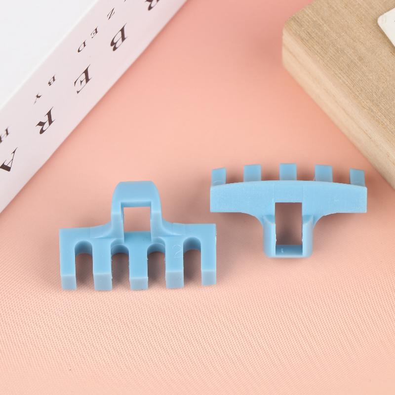 2Pcs Badminton Stringing Racquet Load Spreader Badminton Racket Load Adapter Protector Multicolor Stringing Machine Tool