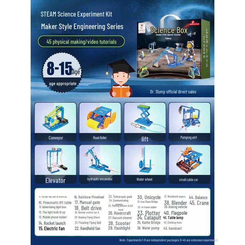 HANDUNYOU STEM Engineering Experiment Kit