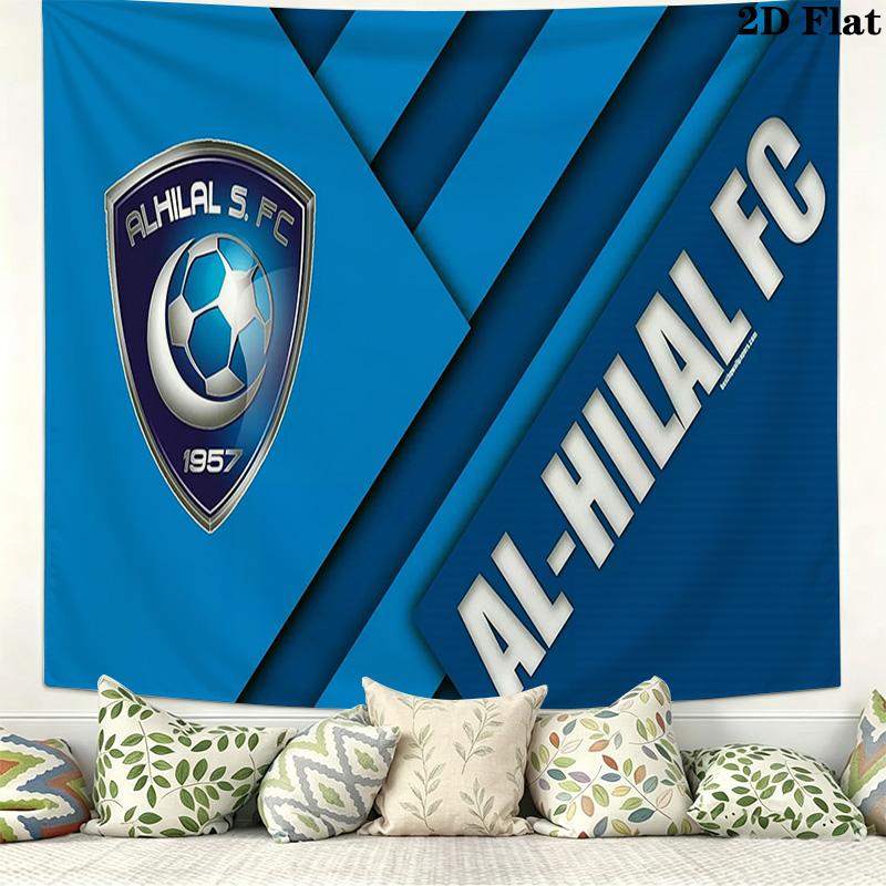 Al-Hilal Wall Tapestry Aesthetic Wall Hanging Printed Fabric Blanket Decorative Tapestries for Bedroom Living Room Home Decor