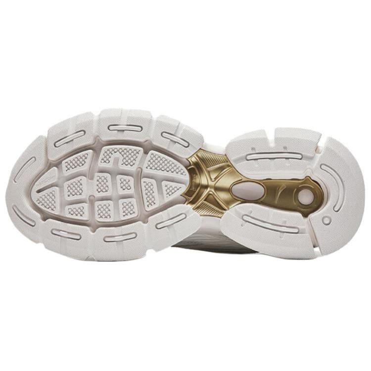 New HEYTEA x Anta Champion Series Slip Resistant Abrasion Resistant Low top Casual Shoes Men's Papyrus White 112448805AS-1