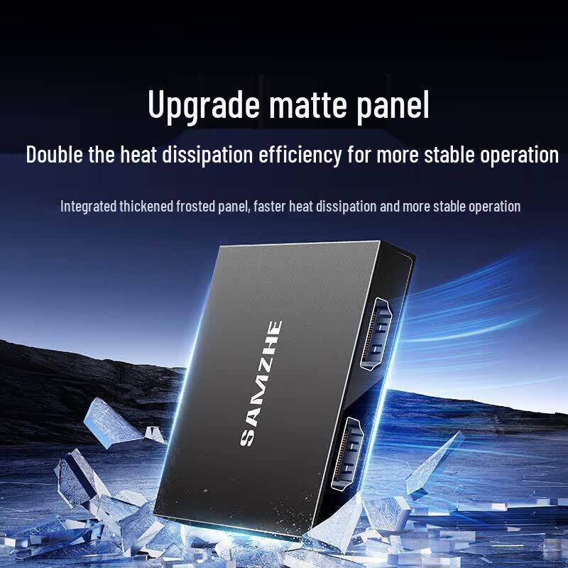 SAMZHE HDMI Splitter 1 In 2 Out 4K@60Hz