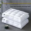 Luxurious All-Cotton 2-in-1 Pillow for Hotels, Guesthouses & Weddings - Thickened, Heightened Design for Neck Support