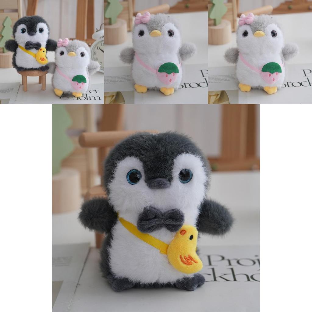 Penguin Plush Keychain With Soft Pp Cotton Filling For Kids And Collectors