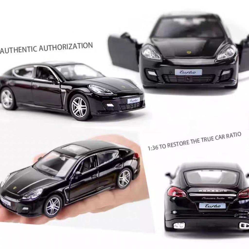 Porsche Panamera Turbo Coupé Simulation Diecast & Spielzeugfahrzeuge Rückzugauto RMZ city 1:36 Geschenke aus Legierungsmodellen für Kinder