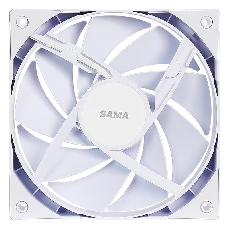 SAMA Pingtou Ge V1 Performance White 120mm Case Fan