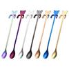 Cute Bear Spoon Long Handle Spoons Flatware Coffee Drinking Tools Kitchen Gadget