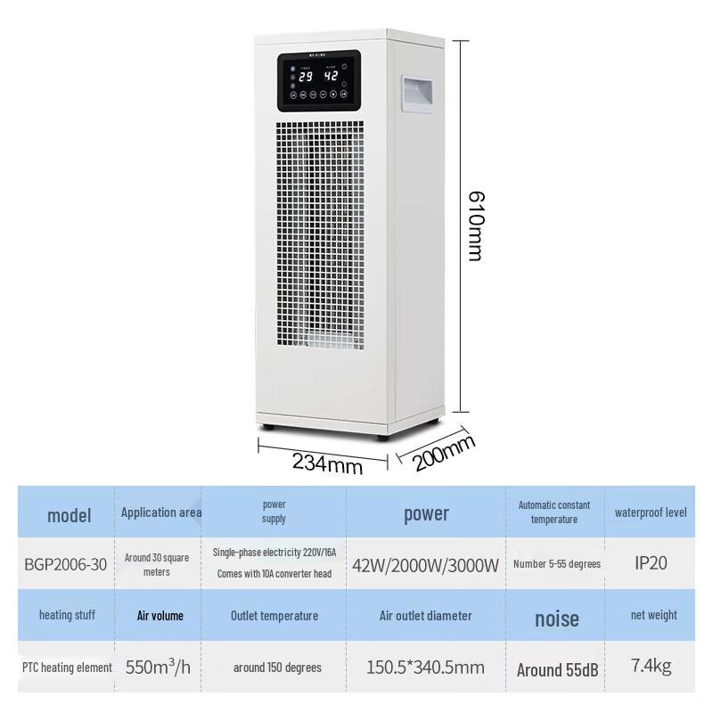 Pro'sKit BGP2006-30 Commercial Industrial Radiant Heater