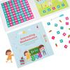 Hundred Number Board Set Math Counting Toy for Home Toddlers