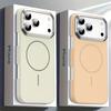 Metal Camera Magnetic Phone Case for For Iphone 17 13 14 1Plus 16 16 Pro Max  17Air Wireless Charging For  Cover