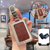 Metal Leather Protective Key Case for Chery iCAR V23 Smart Bluetooth Remote Control