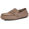 UGG Casual Heritage Sheepskin Loafers Men's Gray Brown 1166762-SKP