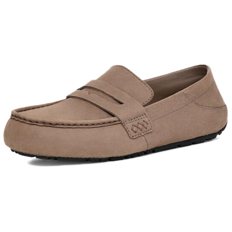 UGG Casual Heritage Sheepskin Loafers Men's Gray Brown 1166762-SKP