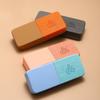Fashionable New Contrast Color Glasses Case Portable Storage Box Anti-Stress Hard Shell Glasses Case