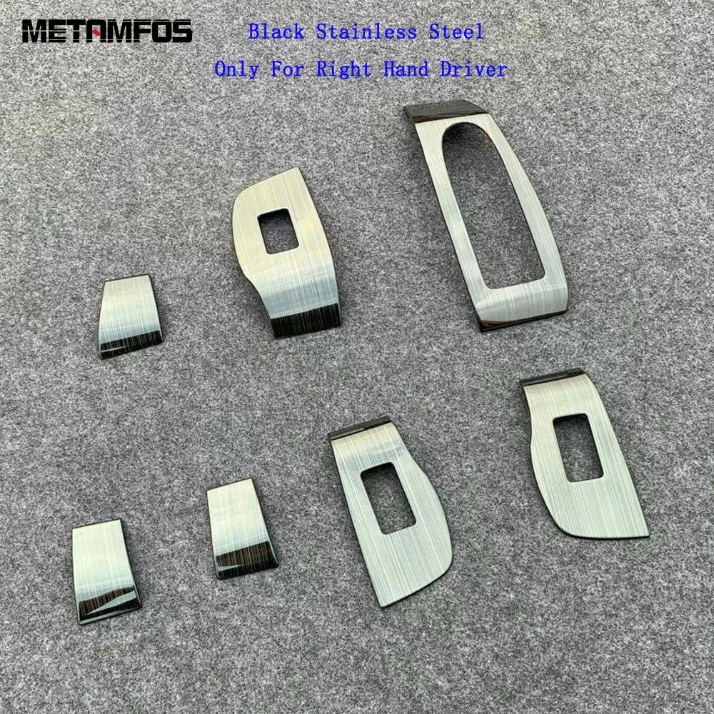 Window Lift Switch Cover Trim For Mazda CX-30 CX30 - 2024 2025 Carbon Fiber Interior Armrest Frame Car Accessories