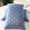 Crystal Velvet Pillowcase Solid Color Winter Warm Pillow Cases Decoration Household Pillow Covers Bedding for Home Decoration