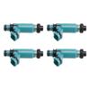4PC 16450-MCJ-752 Fuel Injectors For Honda CBR900RR 02-03 CBR954RR 02-06 RVT1000R