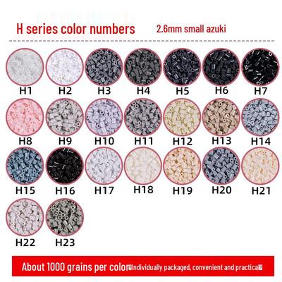 Black & White Transparent 2.6mm Fuse Bead Refill Pack for DIY Marvel Fusion Projects